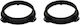 Car Speaker Adapter Rings Code 20.527 Audi A4 B5 1995-2001 Front Rear 165mm