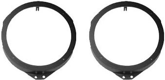 Car Speaker Adapter Rings Code 20.435 Opel Zafira A 1999-2005 Front 165mm