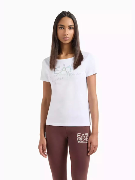 Emporio Armani Damen T-shirt White