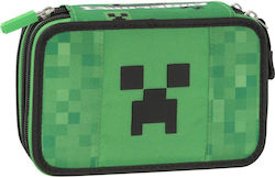 Minecraft Pencil Case with 1 Compartment Multicolored