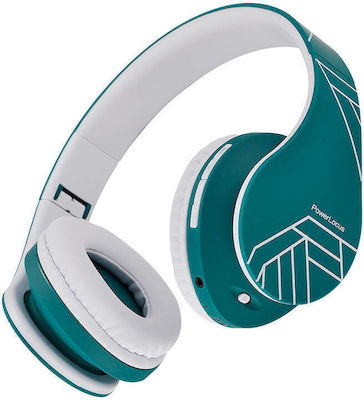 PowerLocus P2 Wireless/Wired Over Ear Kids' Headphones White / Blue 069321