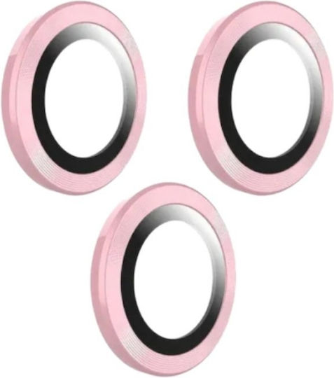 Lens Glass Kameraschutz Gehärtetes Glas Pink für das iPhone 13 Pro, iPhone 13 Pro Max