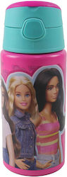 Gim Barbie Παιδικό Παγούρι από Αλουμίνιο Barbie...