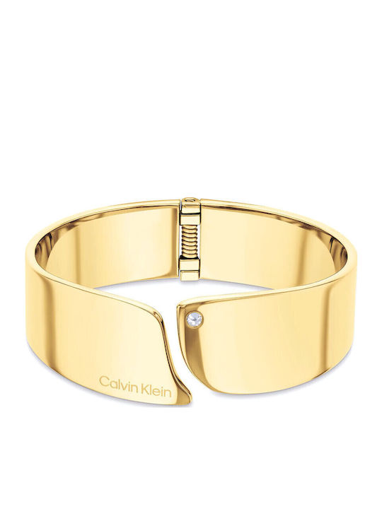 Calvin Klein Cherished Γυναικείο Βραχιόλι Χειροπέδα από Ατσάλι Calvin Klein Cherished Γυναικείο Βραχιόλι Χειροπέδα από Ατσάλι