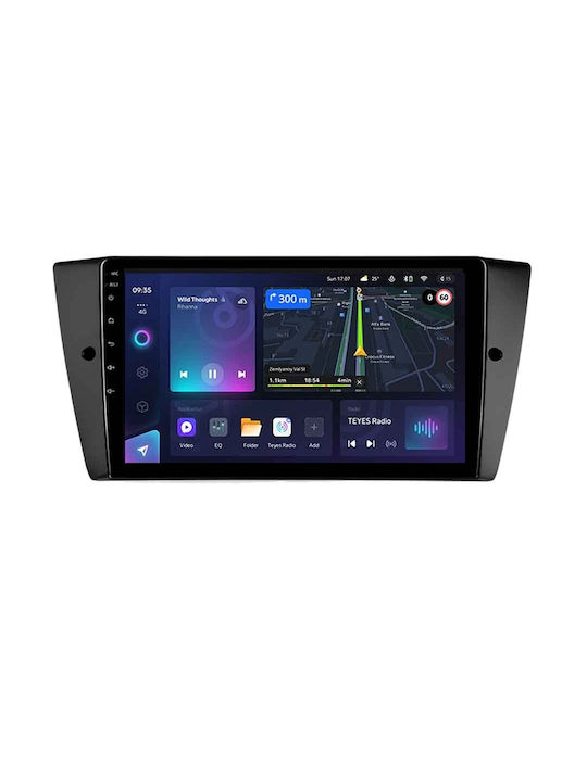 Teyes Sistem Audio Auto pentru BMW Serie 3 (E90) 2005-2013 (Bluetooth/USB/WiFi/GPS/Apple-Carplay/Android-Auto) cu Ecran Tactil 9"