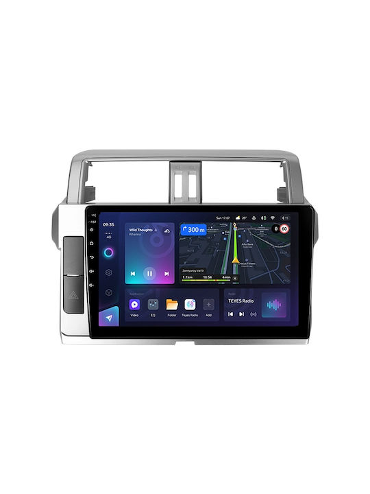 Teyes Auto-Audiosystem für Toyota Land Cruiser / Prado 2013-2017 (Bluetooth/USB/WiFi/GPS/Apple-Carplay/Android-Auto) mit Touchscreen 10.2"