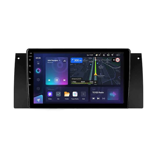 Teyes Sistem Audio Auto pentru BMW Serie 5 (E39) 1995-2003 (Bluetooth/USB/WiFi/GPS/Apple-Carplay/Android-Auto) cu Ecran Tactil 9"