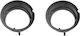 Car Speaker Adapter Rings Code 20.424 Mercedes-benz E Class W210 1996-2003 Rear 165mm