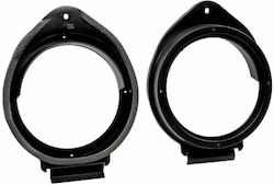 Car Speaker Adapter Rings Code 20.540 Chevrolet Malibu 2008-2012 Front Rear 165mm Car Speaker Adapter Rings Code 20.540 Chevrolet Malibu 2008-2012 Front Rear 165mm