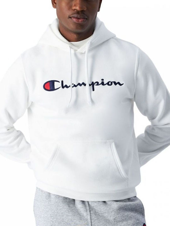 Champion Суитшърт с Качулка White
