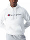 Sweatshirt with Hood White