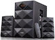 Fenda A180X Αυτοενισχυόμενα Ηχεία με Bluetooth 42W (Ζεύγος) Μαύρα