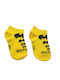 Disney Kids' Ankle Socks Yellow