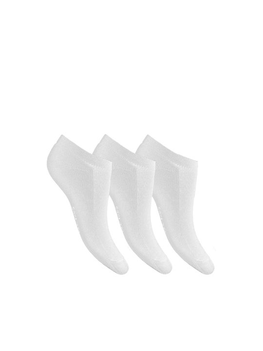 Walk Kids' Ankle Socks White 3 Pairs