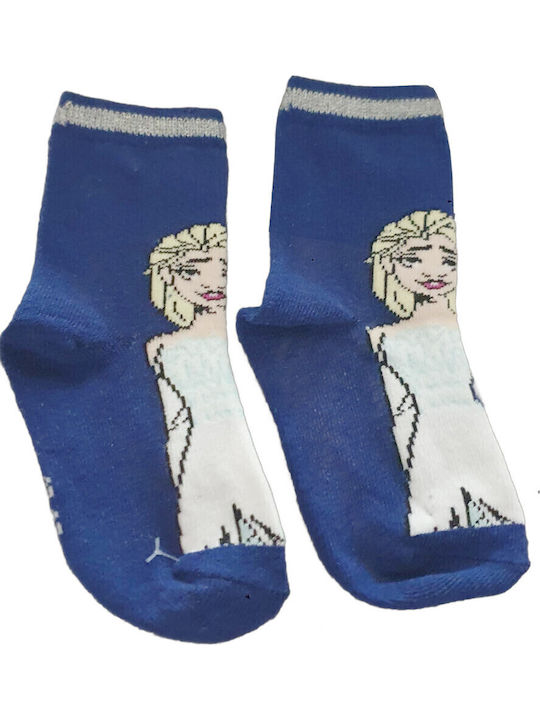 Disney Παιδικές Κάλτσες Frozen Navy
