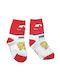 Disney Kids' Socks Red