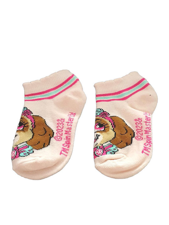 Paw Patrol Kids' Ankle Socks cream