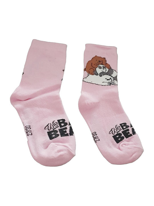 Disney Παιδικές Κάλτσες Pink