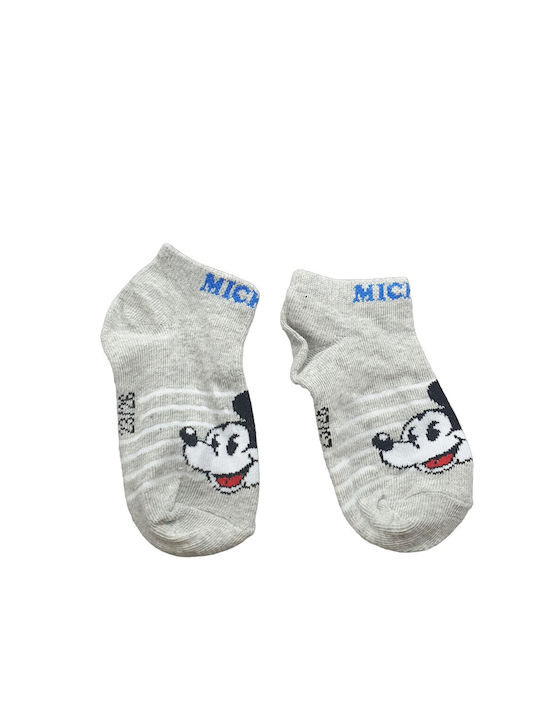 Disney Kids' Ankle Socks Grey