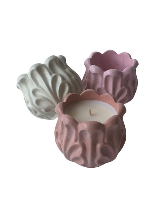 Decorative Candle Jar Ceramides 1pcs