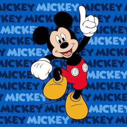 Disney Βρεφική Λαβέτα Mickey 50 Blue 30x30cm Disney Βρεφική Λαβέτα Mickey 50 Blue 30x30cm
