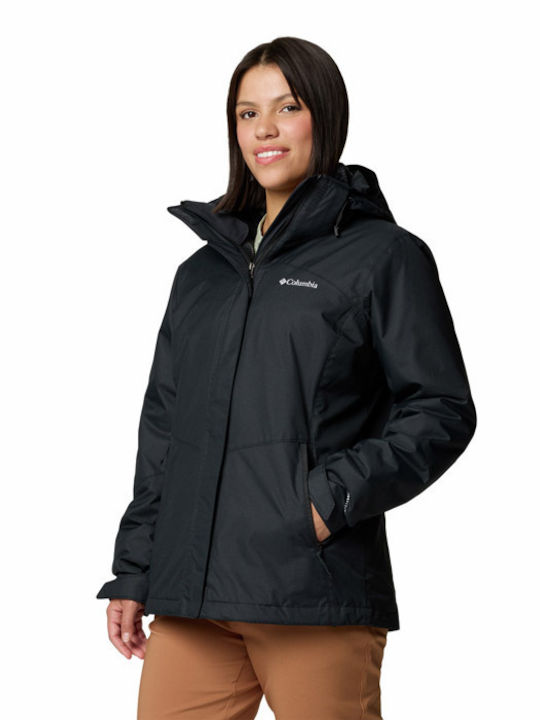 Columbia Women's Short Lifestyle Jacket for Winter Black