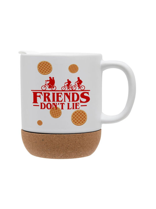 Koupakoupa Friends Don't Lie Becher Keramik mit...
