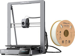 Imprimantă 3D Creality Ender 3 V3 Viteză 600mm/s Imprimare de înaltă precizie 1kg PLA Alb