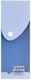 Typotrust Pencil Case with 2 Compartments Blue