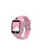 Kids Smartwatch with GPS and Rubber/Plastic Strap Pink