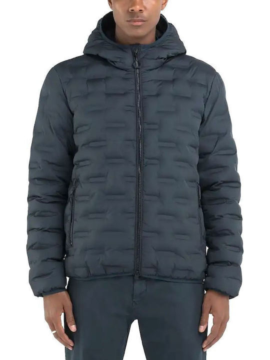 Geci Puffer Albastru