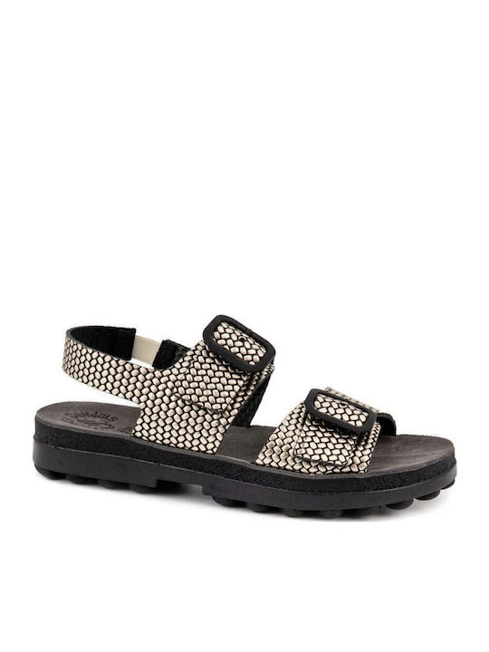 Fantasy Sandals Carmen Leather Women's Flat San...