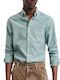 Gant Men's Shirt Cotton Deep Forest Green