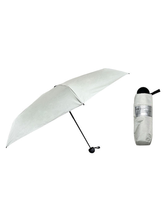 Miniso Umbrelă de ploaie Compact Albă