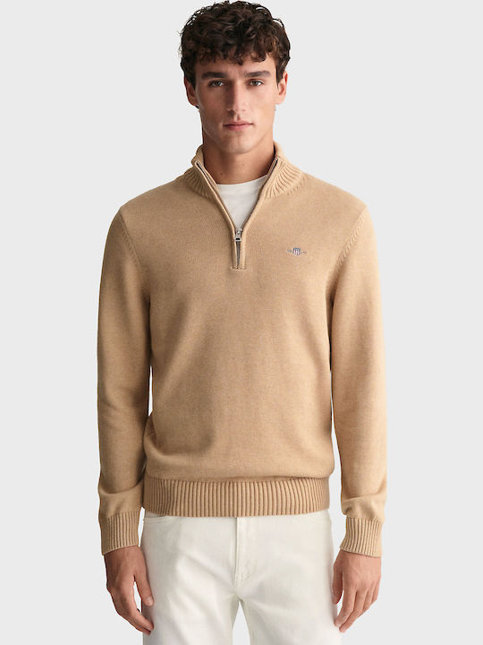 Gant Πουλόβερ Μακρυμάνικο Khaki Melange