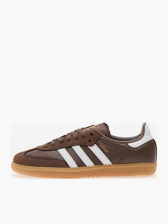 adidas Samba OG  Sneakers Earth Strata / Ftw White / Gold Metallic  IE6522 | Skroutz.gr