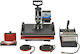 Pixmax 5-in-1 Kombi-Swing-Heat-Pressmaschine