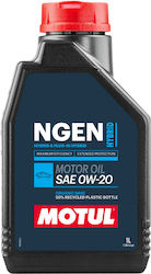 Motul Ngen Hybrid Car Lubricant 0W-20 1lt