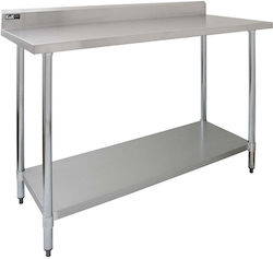 Gewerblicher Edelstahl-Catering-Tisch 4ft breit
