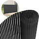 ECD Germany Bambuszaun Kunststoff mit Ganzes Schilf 1x6m