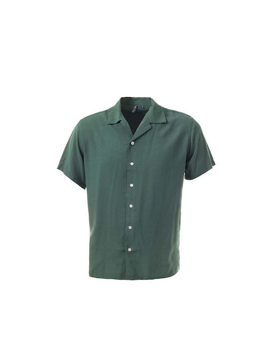 Sos Men's Shirt Short Sleeve Green