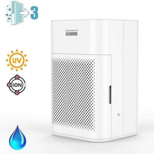 110 Hybrid Пречиствател за въздух / Овлажнител 21 W за помещения 15 m²