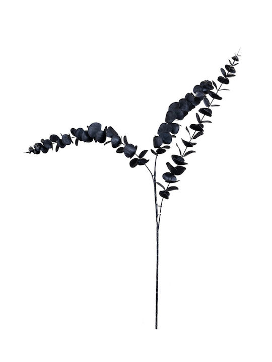 Flower Leaves Black 109cm