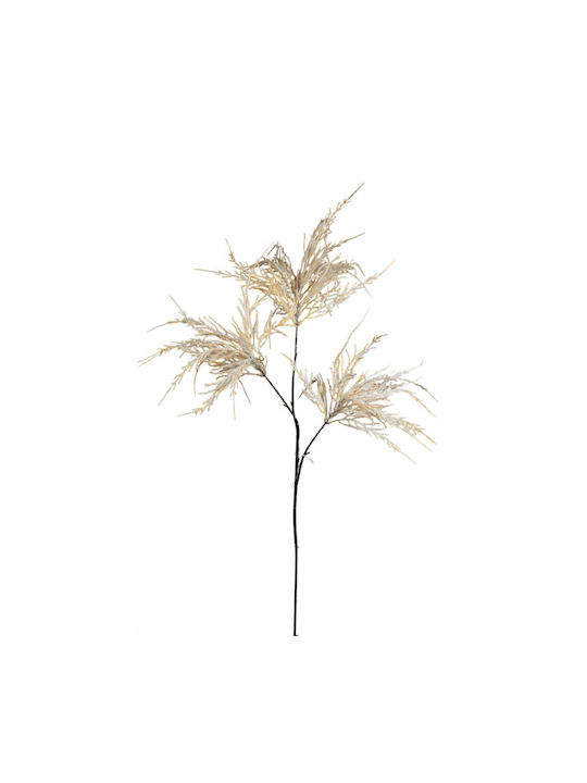 Triple Beige Greenery Flower 98cm