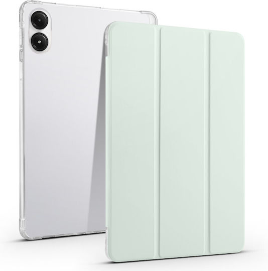 Smart 3-fold Θήκη Διάφανη Πλάτη Tpu Xiaomi Redmi Pad Pro 12.1 Inch Light Green Oem