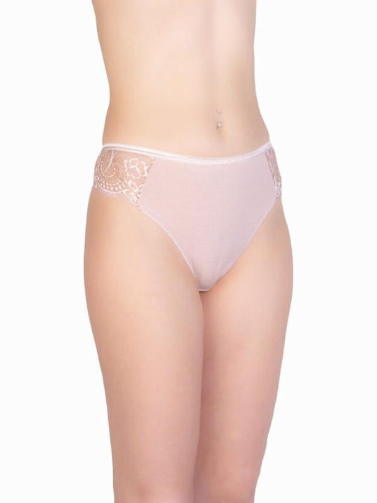 Damen Brasilien mit Spitze Rosa