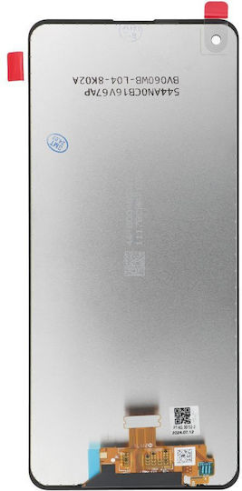 Οθόνη με Μηχανισμό Αφής για Samsung A21s A217 (Μαύρο)