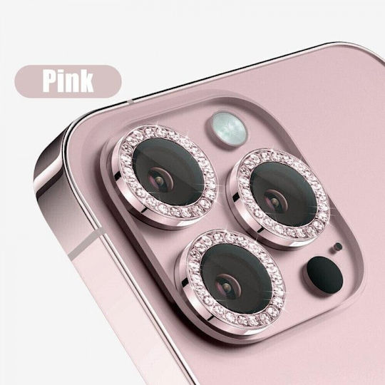 Kameraschutz Metallrahmen Pink für das iPhone 13 Pro, iPhone 13 Pro Max