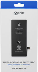 Prio Съвместима заместителна батерия 4383mAh за iPhone 15 Plus Prio Съвместима заместителна батерия 4383mAh за iPhone 15 Plus