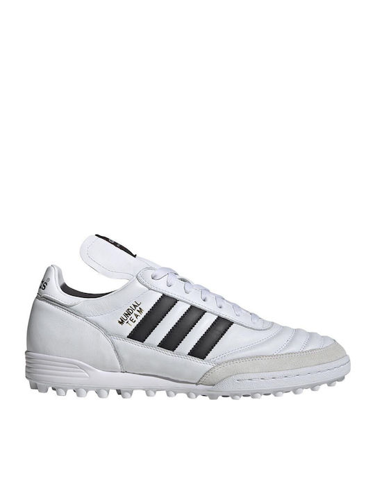 adidas Mundial Team Ποδοσφαιρικά Παπούτσια με Σχάρα TF Λευκά